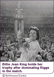 Wellesley Women Remember a Tennis Match that Symbolized the Ongoing Battle of the Sexes, Spotlight