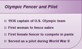 Olympic Fencer and Pilot