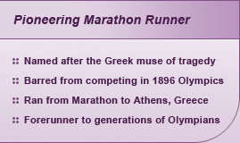 Pioneering Marathon Runner