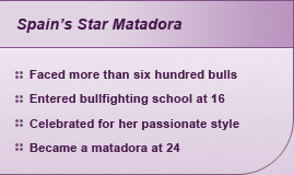 Spain’s Star Matadora