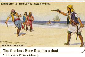 The fearless Mary Read in a duel